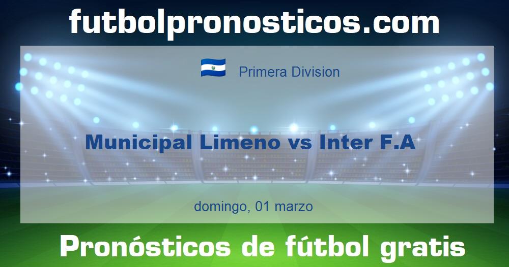 Municipal Limeno vs Inter F.A