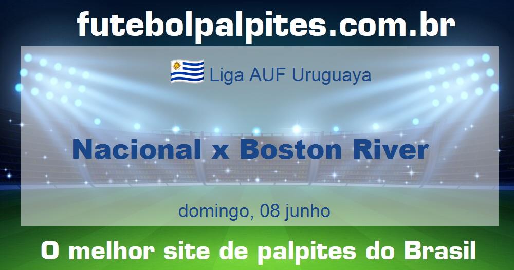 Nacional x Boston River Nacional x Boston River