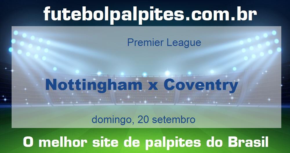 Nottingham x Coventry