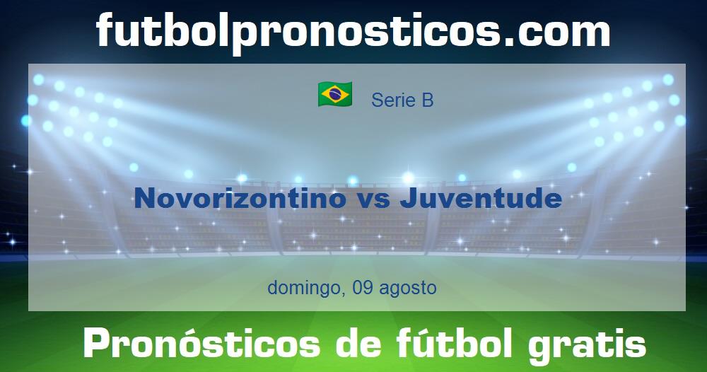 Novorizontino vs Juventude Novorizontino vs Juventude