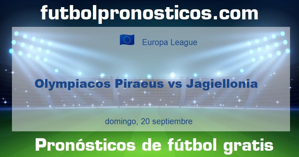 Olympiacos Piraeus vs Jagiellonia