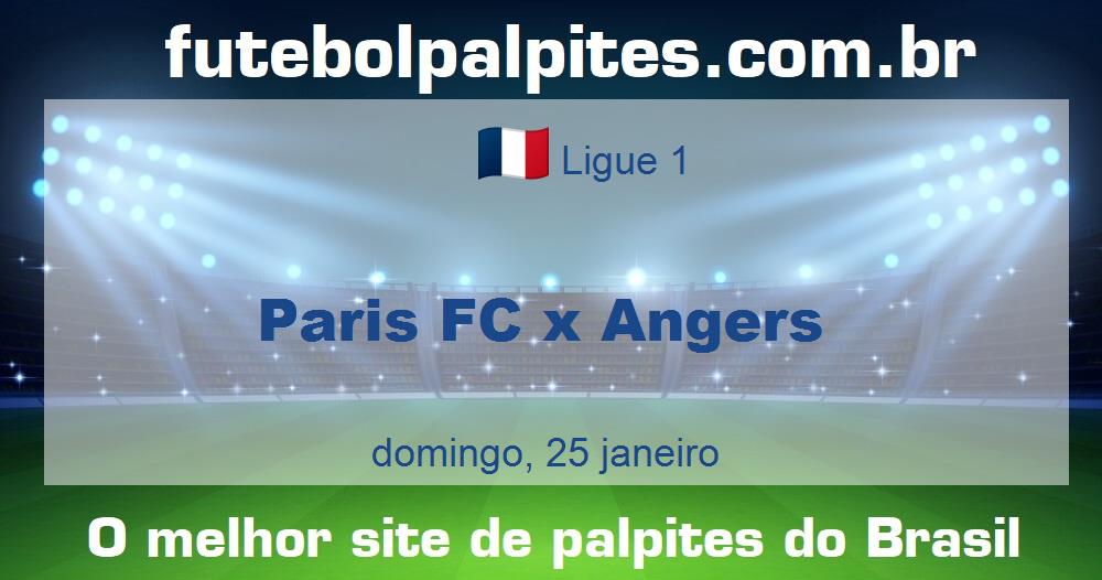Paris FC x Angers Paris FC x Angers