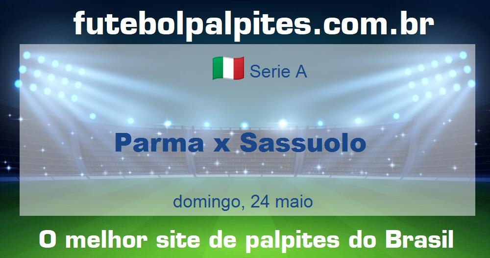 Parma x Sassuolo
