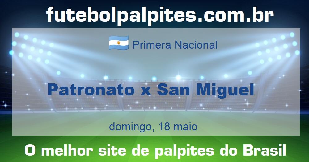 Patronato x San Miguel Patronato x San Miguel