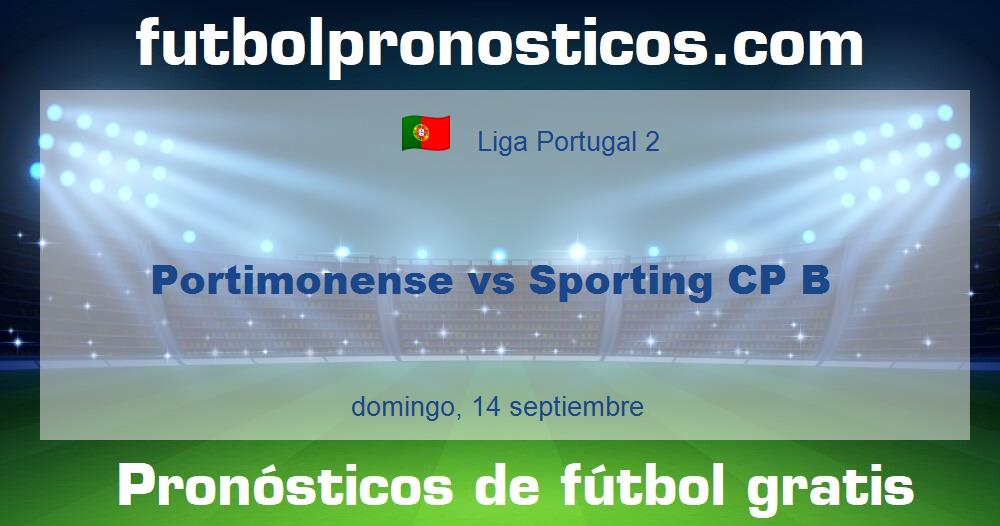 Portimonense vs Sporting CP B Portimonense vs Sporting CP B