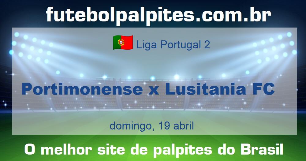 Portimonense x Lusitania FC