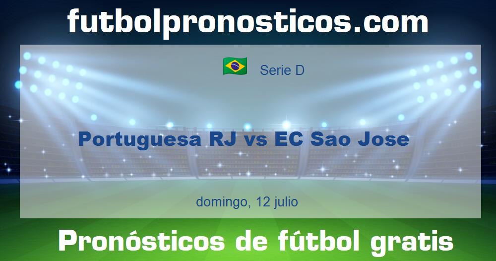 Portuguesa RJ vs EC Sao Jose