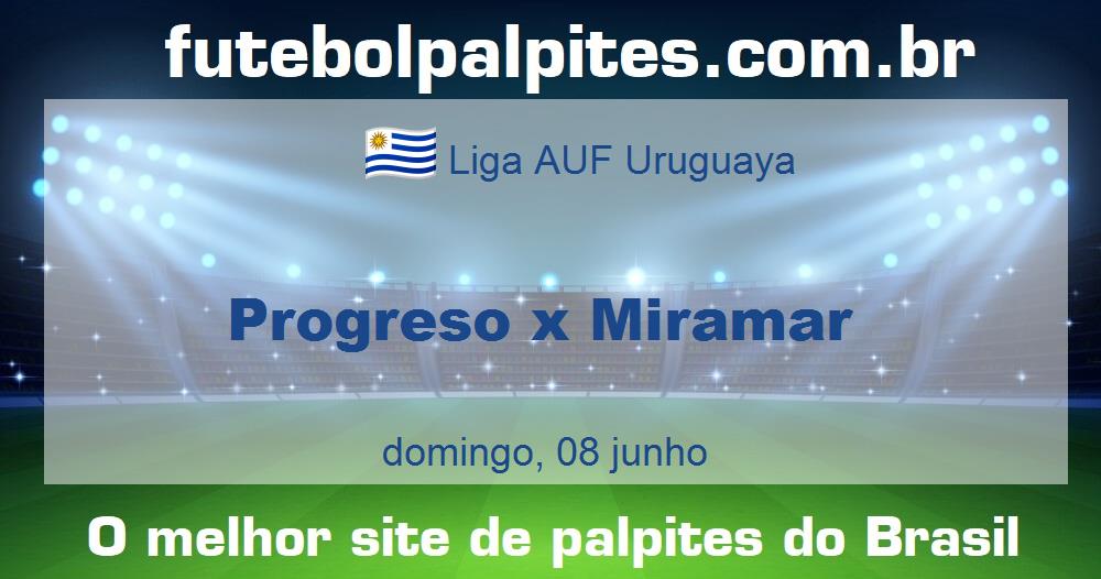 Progreso x Miramar Progreso x Miramar