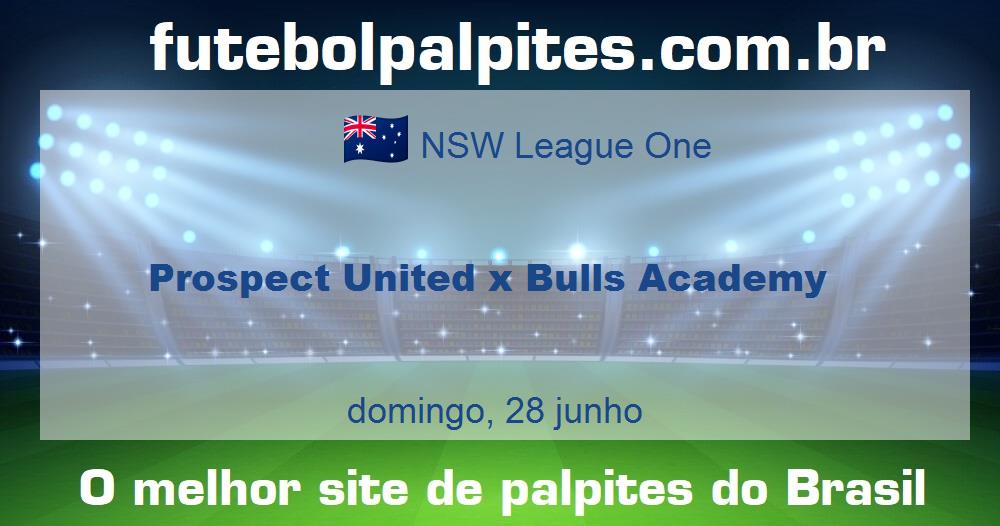Prospect United x Bulls Academy