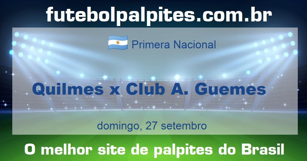 Quilmes x Club A. Guemes