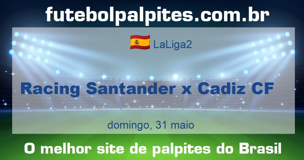 Racing Santander x Cadiz CF Racing Santander x Cadiz CF