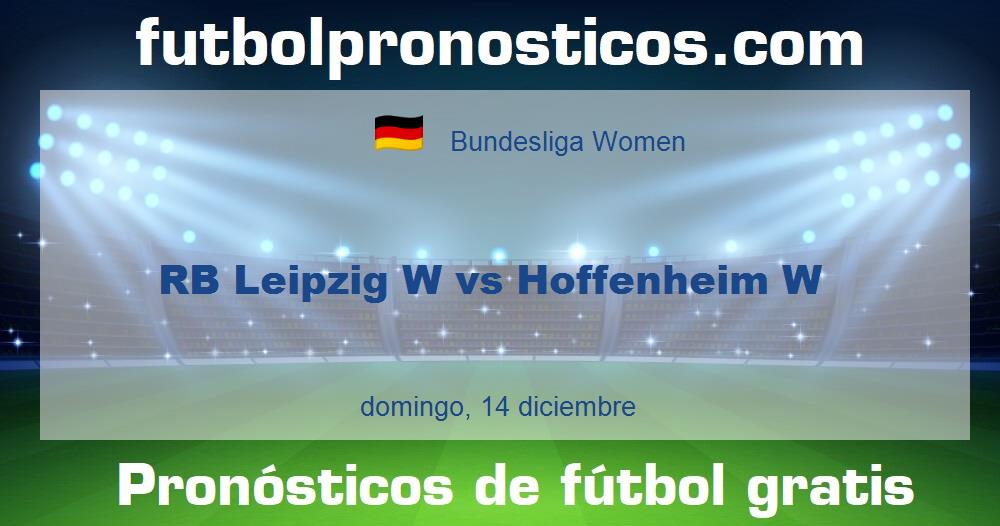 RB Leipzig W vs Hoffenheim W RB Leipzig W vs Hoffenheim W