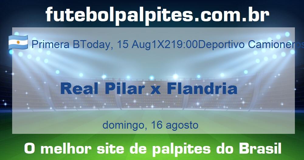 Real Pilar x Flandria Real Pilar x Flandria