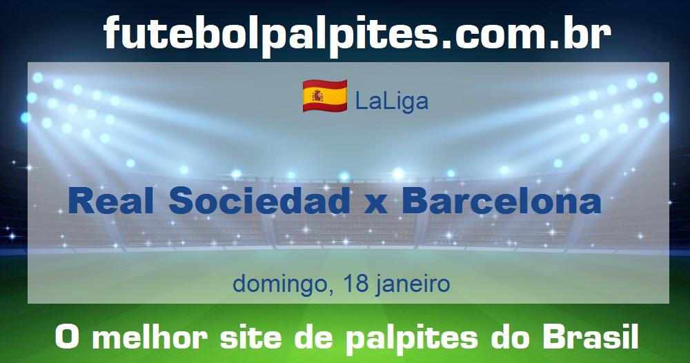 Real Sociedad x Barcelona