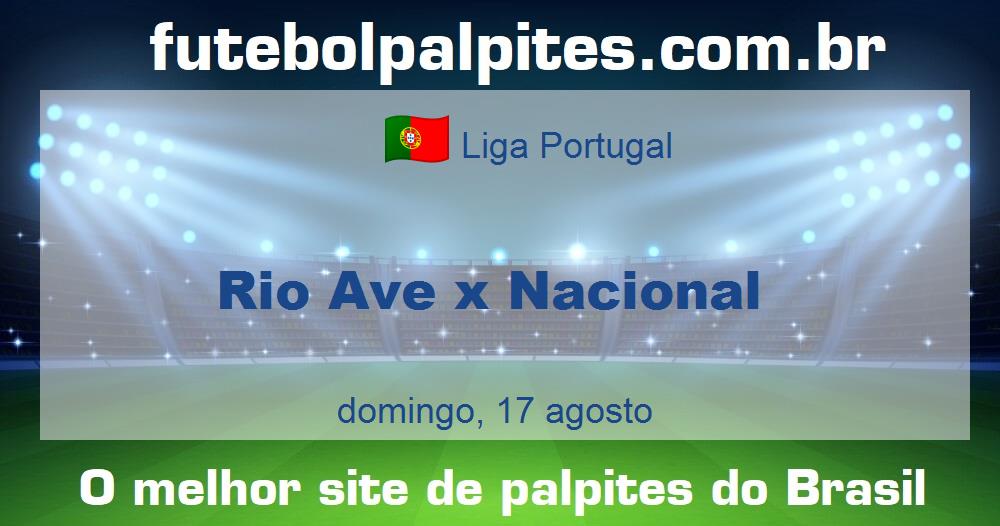 Rio Ave x Nacional