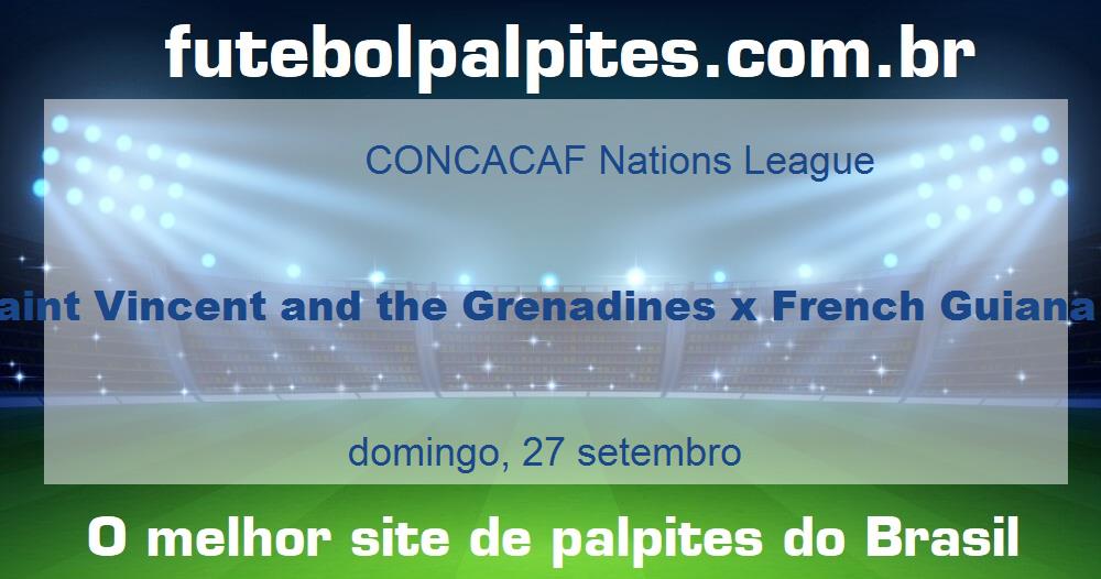 Saint Vincent and the Grenadines x French Guiana