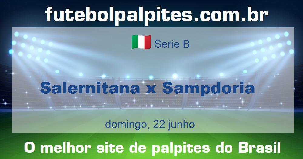 Salernitana x Sampdoria Salernitana x Sampdoria