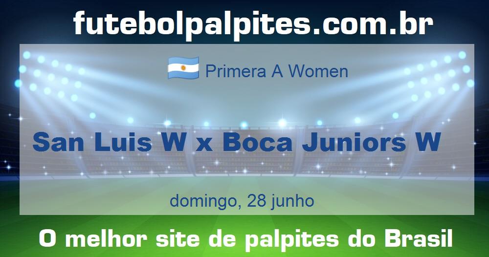 San Luis W x Boca Juniors W