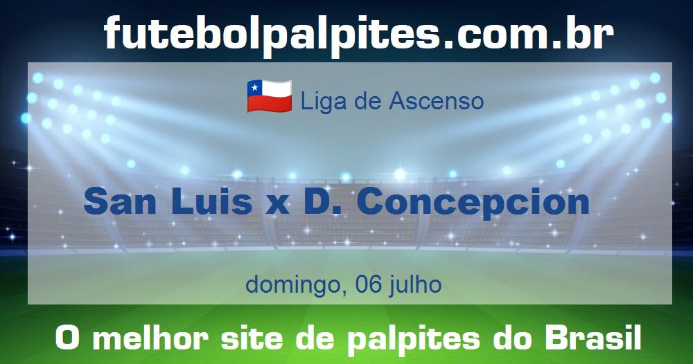 San Luis x D. Concepcion