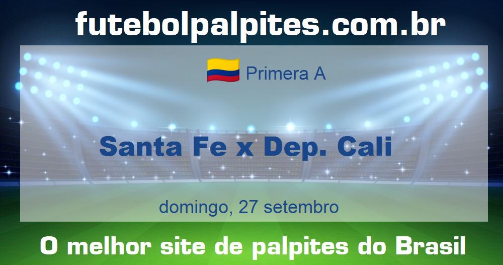 Santa Fe x Dep. Cali