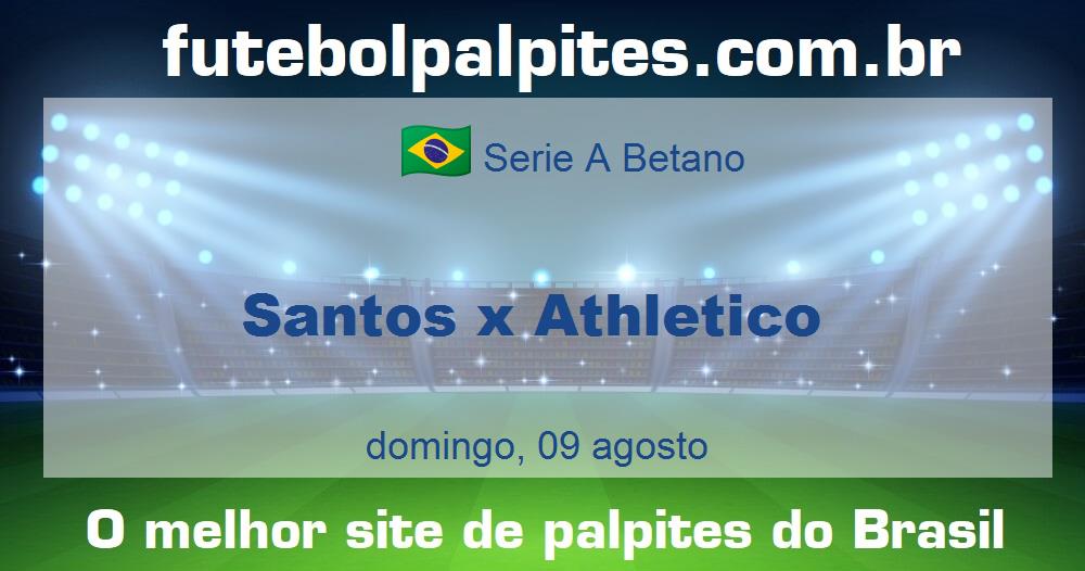 Santos x Athletico