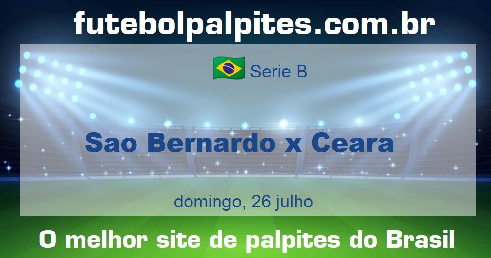 Sao Bernardo x Ceara Sao Bernardo x Ceara