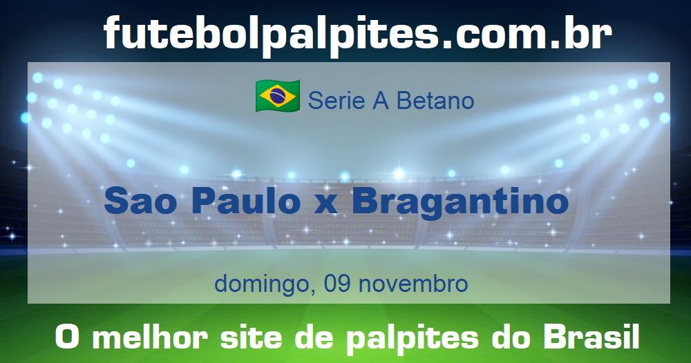 Sao Paulo x Bragantino