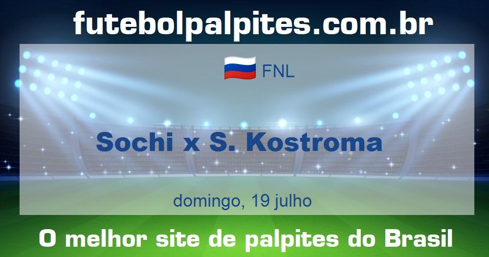 Sochi x S. Kostroma Sochi x S. Kostroma