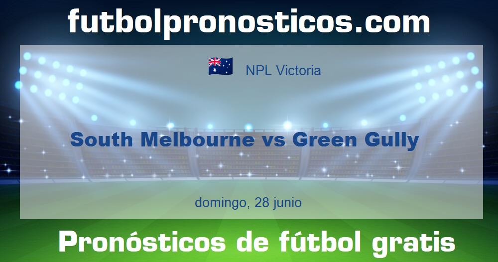 South Melbourne vs Green Gully