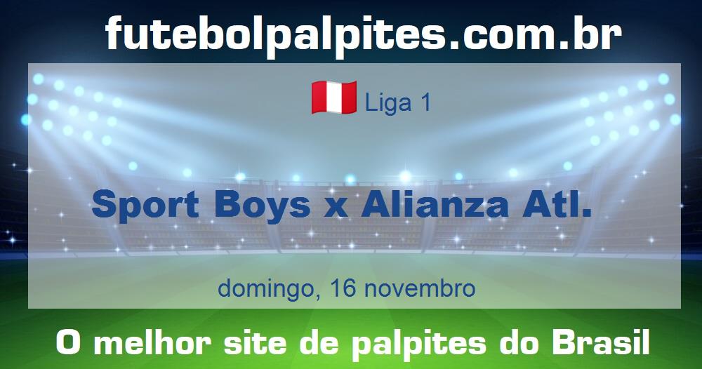 Sport Boys x Alianza Atl. Sport Boys x Alianza Atl.