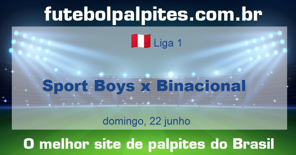Sport Boys x Binacional Sport Boys x Binacional