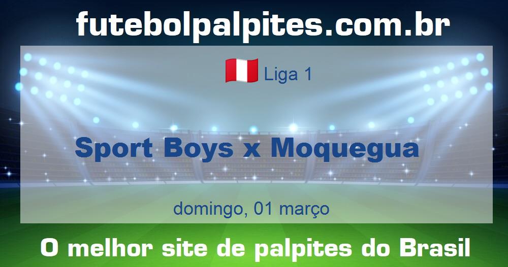 Sport Boys x Moquegua