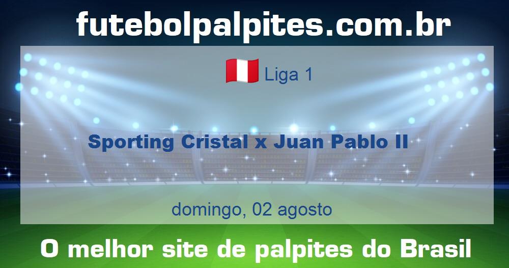 Sporting Cristal x Juan Pablo II Sporting Cristal x Juan Pablo II