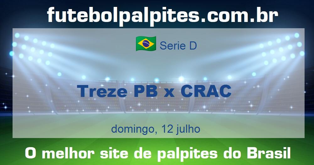 Treze PB x CRAC Treze PB x CRAC