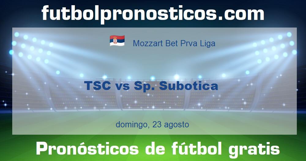 TSC vs Sp. Subotica