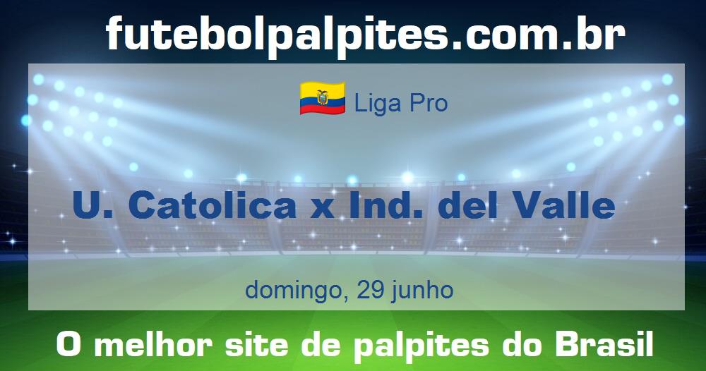 U. Catolica x Ind. del Valle U. Catolica x Ind. del Valle