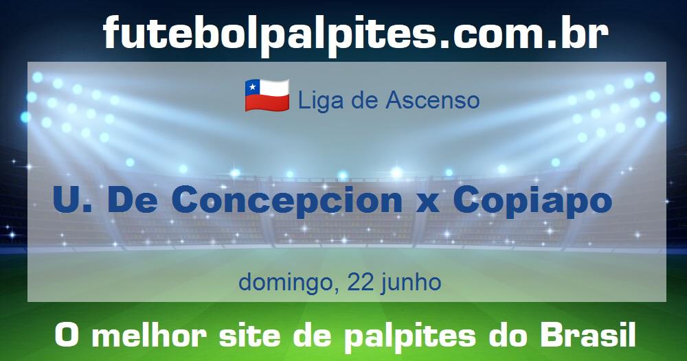 U. De Concepcion x Copiapo U. De Concepcion x Copiapo