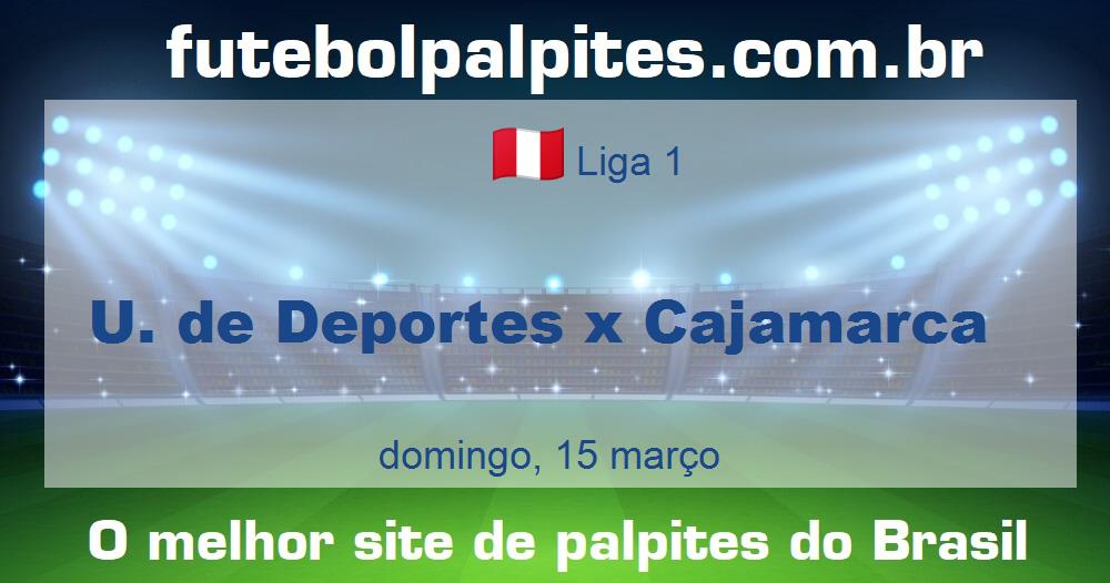 U. de Deportes x Cajamarca U. de Deportes x Cajamarca