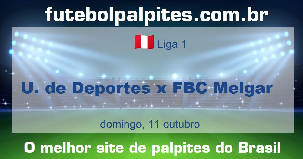 U. de Deportes x FBC Melgar U. de Deportes x FBC Melgar