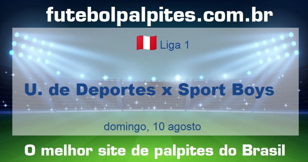 U. de Deportes x Sport Boys U. de Deportes x Sport Boys