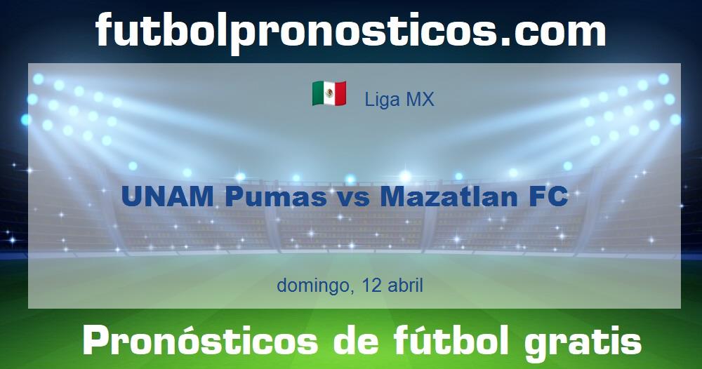 UNAM Pumas vs Mazatlan FC