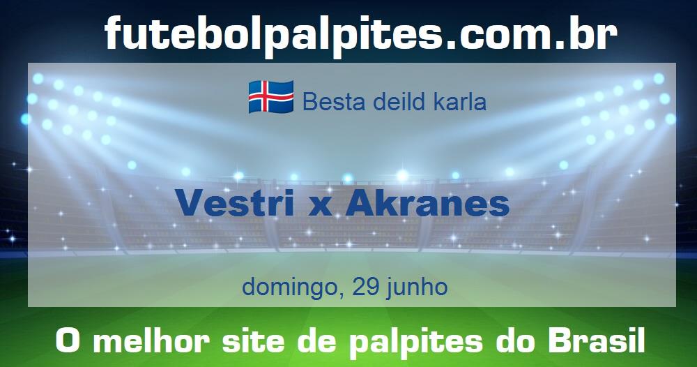 Vestri x Akranes Vestri x Akranes