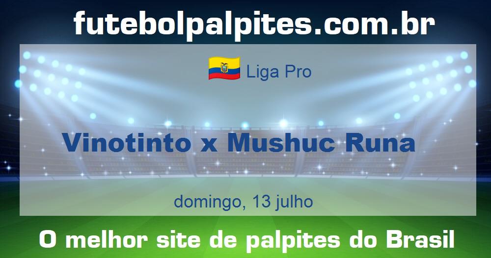 Vinotinto x Mushuc Runa Vinotinto x Mushuc Runa