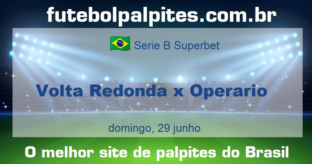 Volta Redonda x Operario Volta Redonda x Operario
