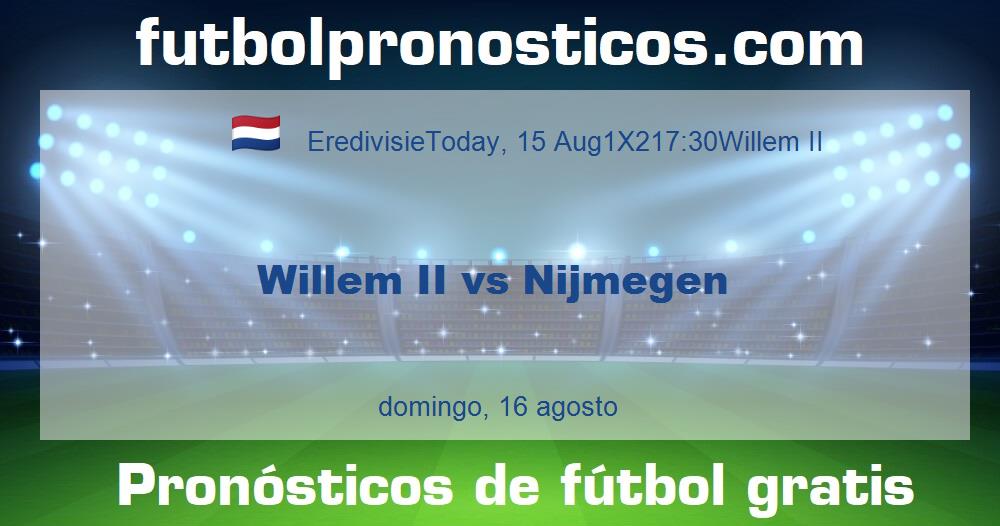 Willem II vs Nijmegen