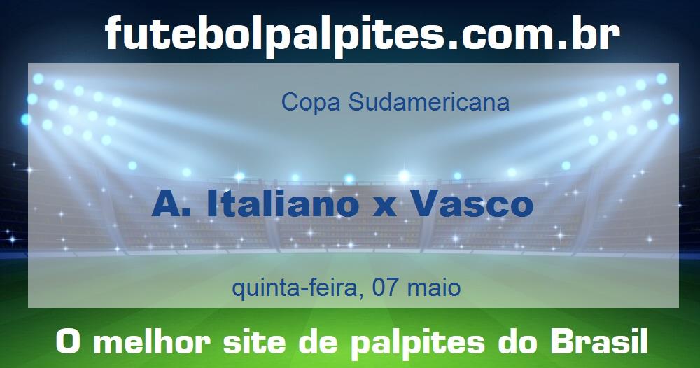 A. Italiano x Vasco