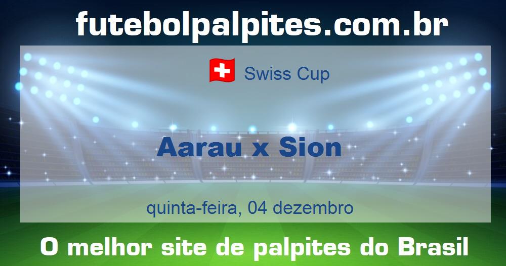 Aarau x Sion