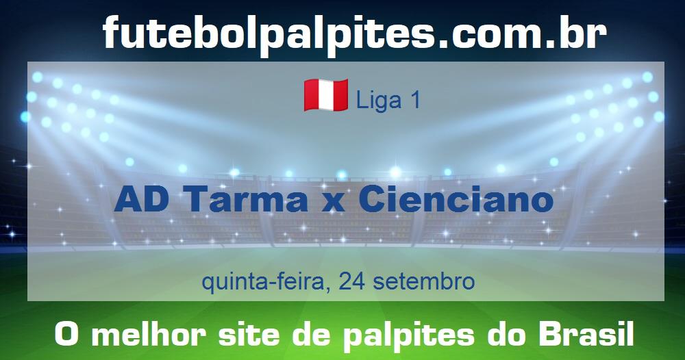 AD Tarma x Cienciano