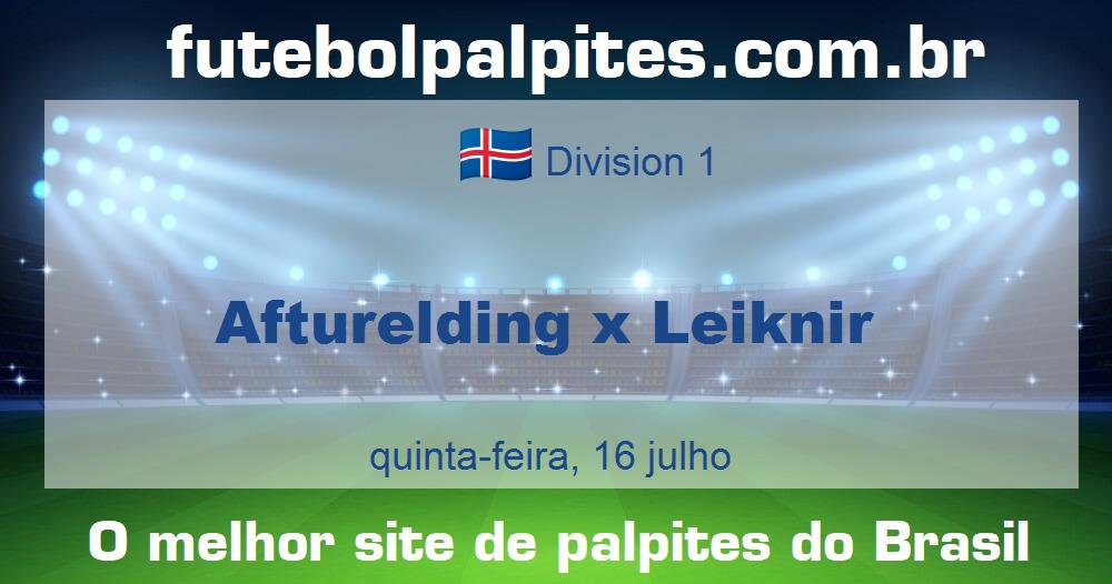 Afturelding x Leiknir Afturelding x Leiknir