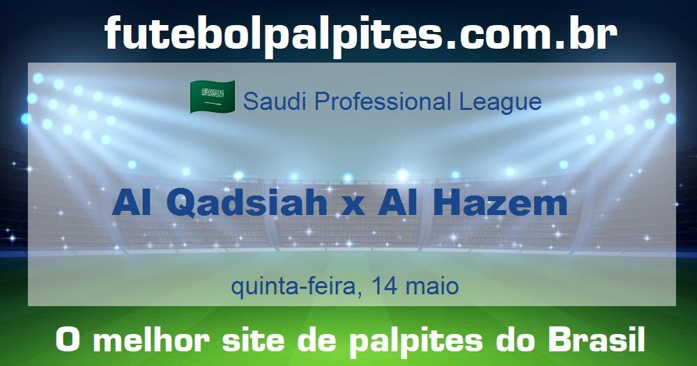 Al Qadsiah x Al Hazem